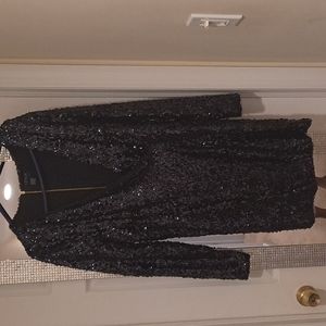 Beautiful  sequins black dress